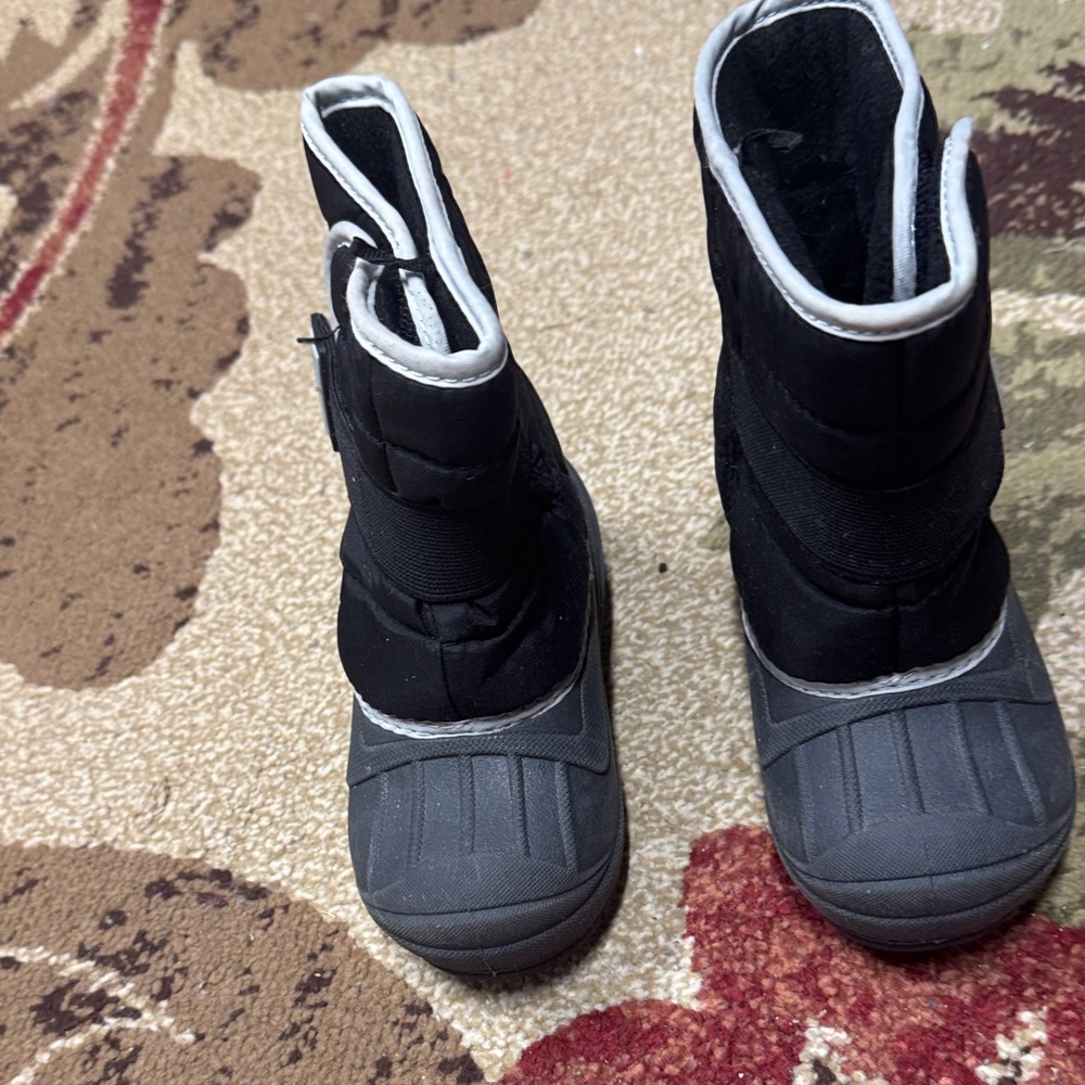 Carter's Black and Gray Kids Boots